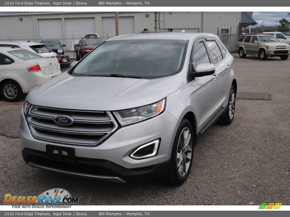 2016 Ford Edge Titanium Ingot Silver / Ebony Photo #1