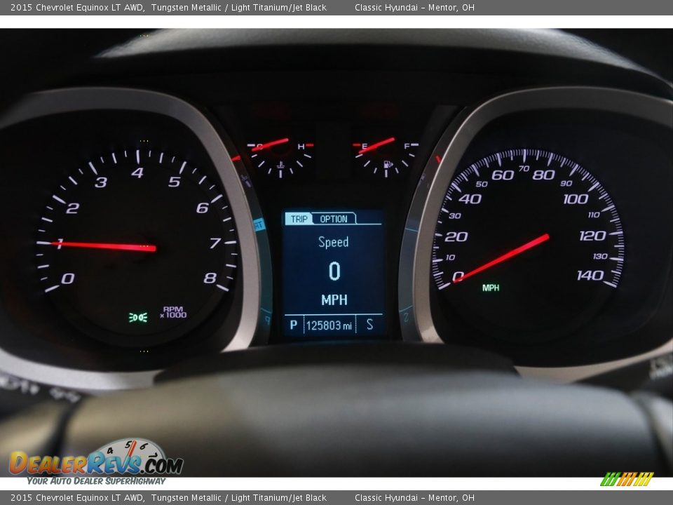 2015 Chevrolet Equinox LT AWD Tungsten Metallic / Light Titanium/Jet Black Photo #8