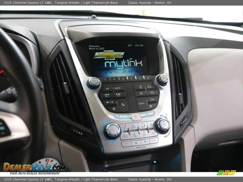 2015 Chevrolet Equinox LT AWD Tungsten Metallic / Light Titanium/Jet Black Photo #9