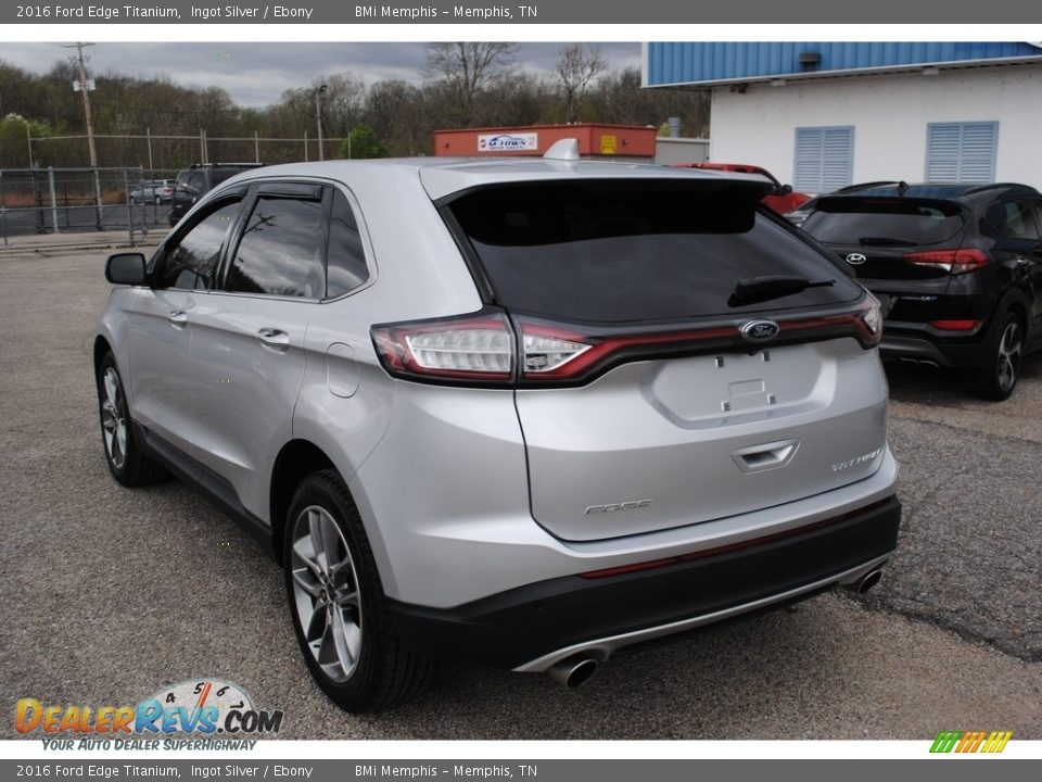 2016 Ford Edge Titanium Ingot Silver / Ebony Photo #3