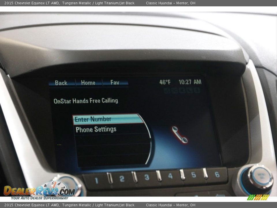 2015 Chevrolet Equinox LT AWD Tungsten Metallic / Light Titanium/Jet Black Photo #11