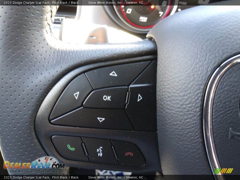 2023 Dodge Charger Scat Pack Pitch Black / Black Photo #19