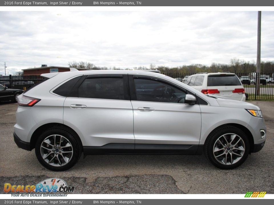 2016 Ford Edge Titanium Ingot Silver / Ebony Photo #6