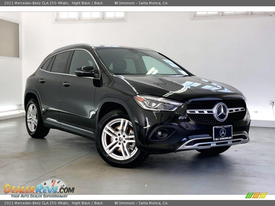 2021 Mercedes-Benz GLA 250 4Matic Night Black / Black Photo #33