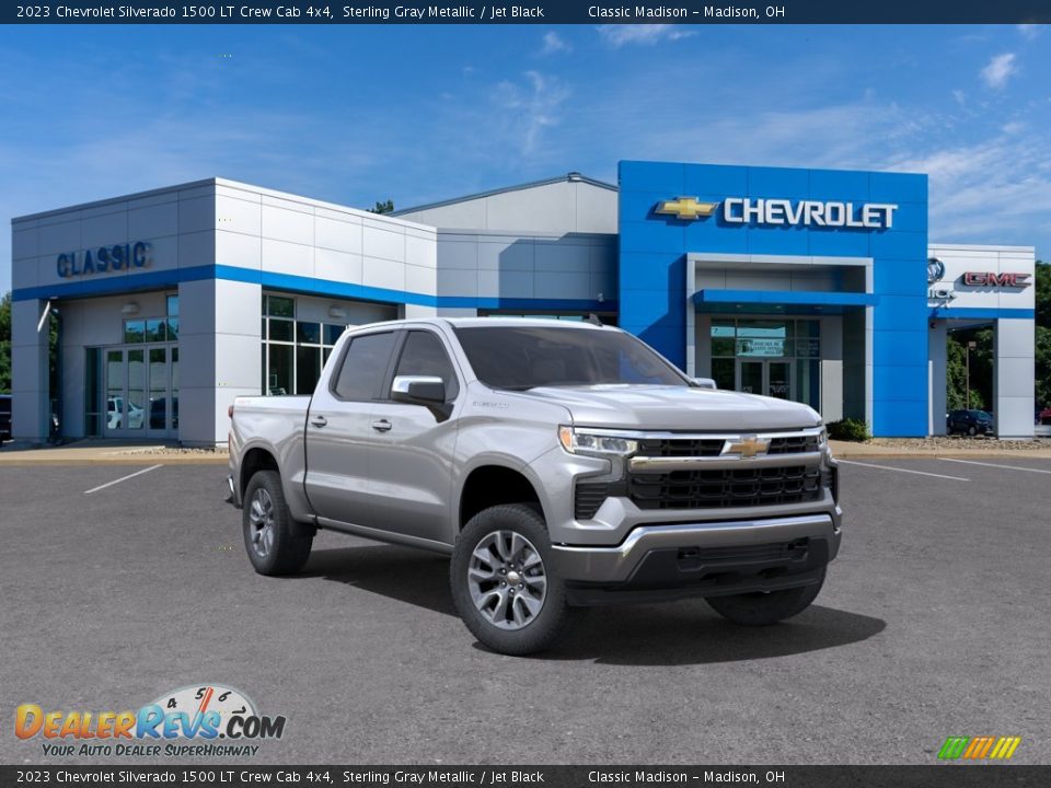 2023 Chevrolet Silverado 1500 LT Crew Cab 4x4 Sterling Gray Metallic / Jet Black Photo #20