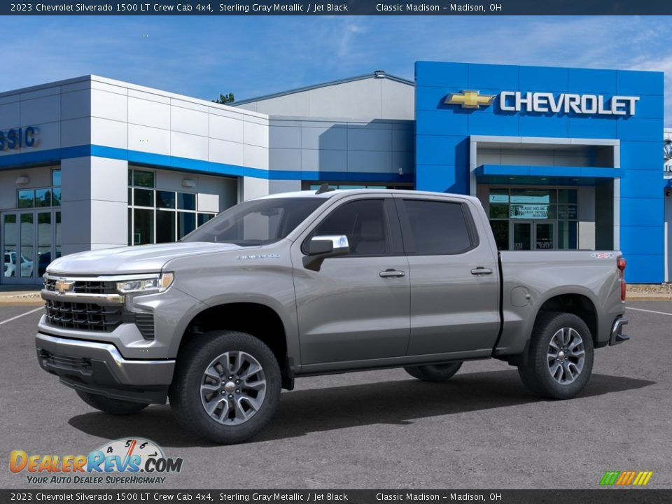 2023 Chevrolet Silverado 1500 LT Crew Cab 4x4 Sterling Gray Metallic / Jet Black Photo #21