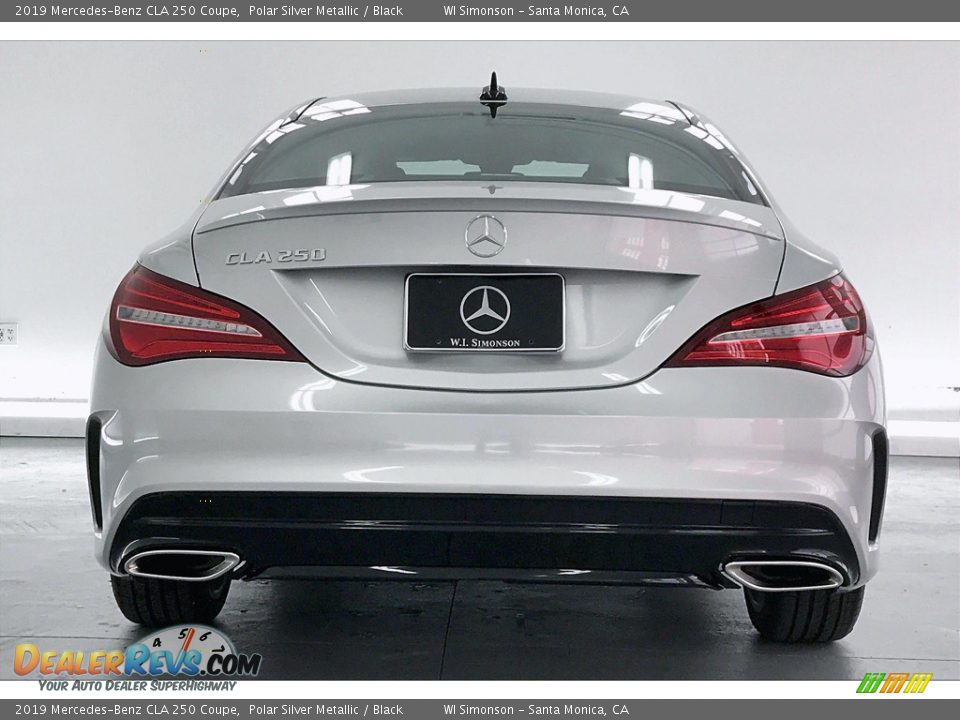 2019 Mercedes-Benz CLA 250 Coupe Polar Silver Metallic / Black Photo #3