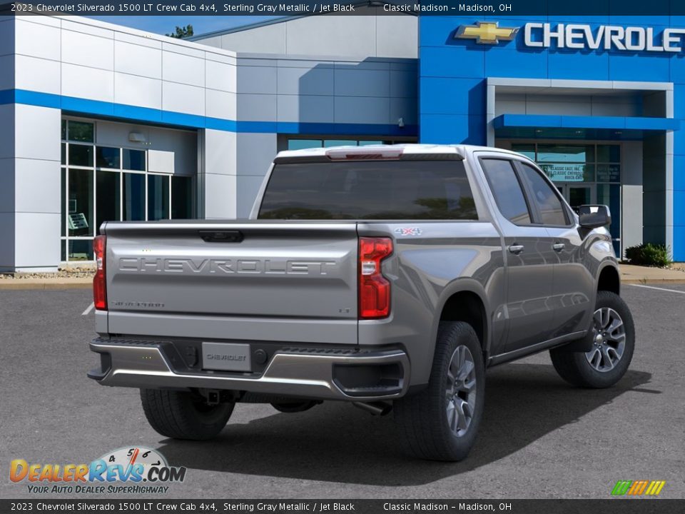 2023 Chevrolet Silverado 1500 LT Crew Cab 4x4 Sterling Gray Metallic / Jet Black Photo #23