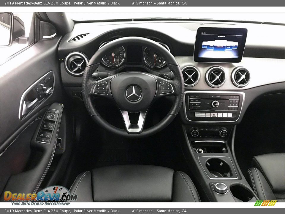 2019 Mercedes-Benz CLA 250 Coupe Polar Silver Metallic / Black Photo #4