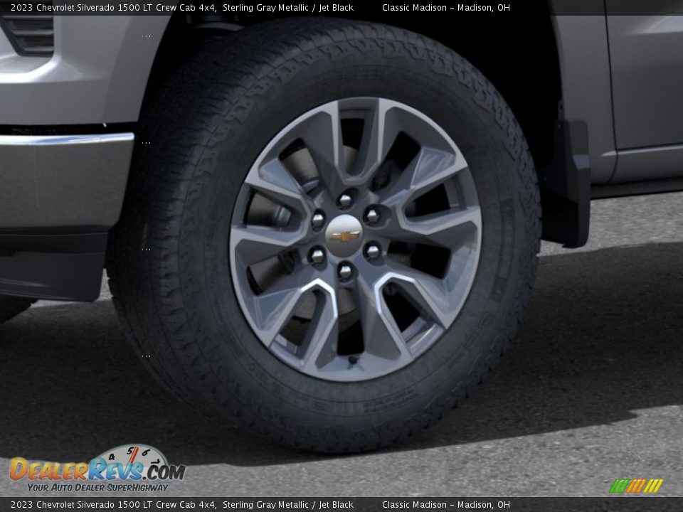 2023 Chevrolet Silverado 1500 LT Crew Cab 4x4 Sterling Gray Metallic / Jet Black Photo #28