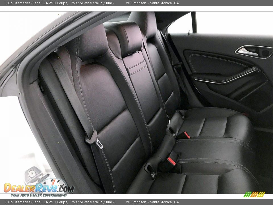 2019 Mercedes-Benz CLA 250 Coupe Polar Silver Metallic / Black Photo #13