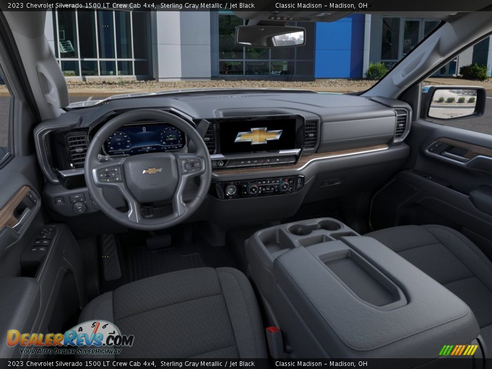 2023 Chevrolet Silverado 1500 LT Crew Cab 4x4 Sterling Gray Metallic / Jet Black Photo #34
