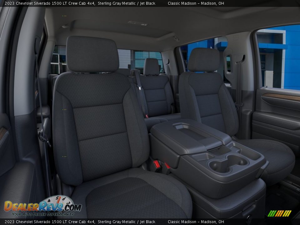 2023 Chevrolet Silverado 1500 LT Crew Cab 4x4 Sterling Gray Metallic / Jet Black Photo #35