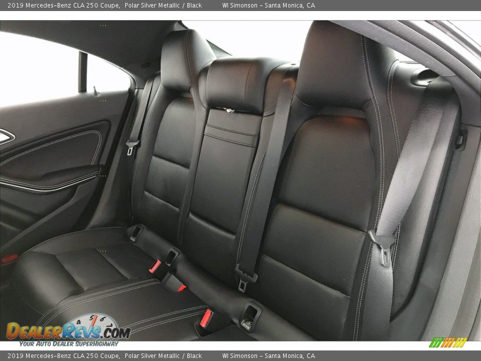 2019 Mercedes-Benz CLA 250 Coupe Polar Silver Metallic / Black Photo #15