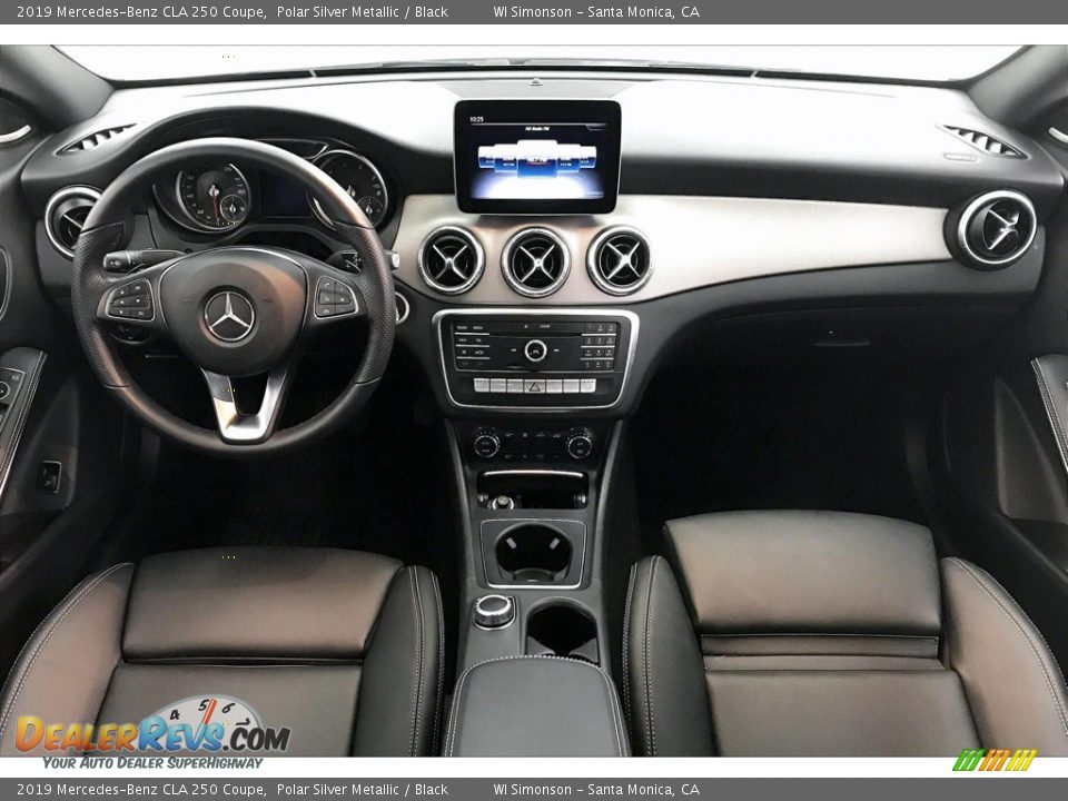 2019 Mercedes-Benz CLA 250 Coupe Polar Silver Metallic / Black Photo #17