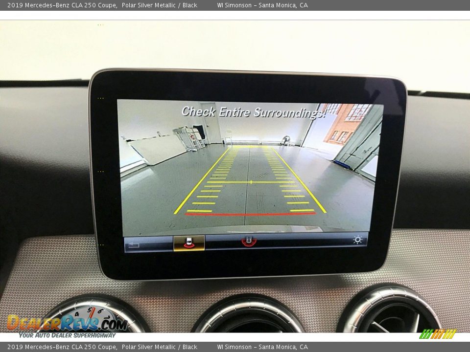 2019 Mercedes-Benz CLA 250 Coupe Polar Silver Metallic / Black Photo #21