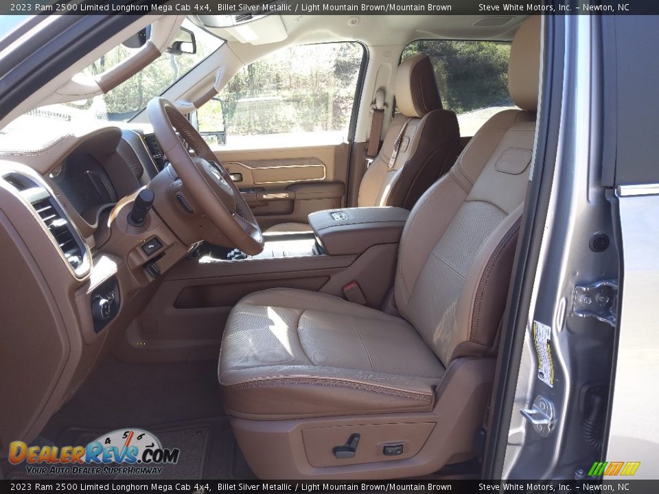 Front Seat of 2023 Ram 2500 Limited Longhorn Mega Cab 4x4 Photo #11