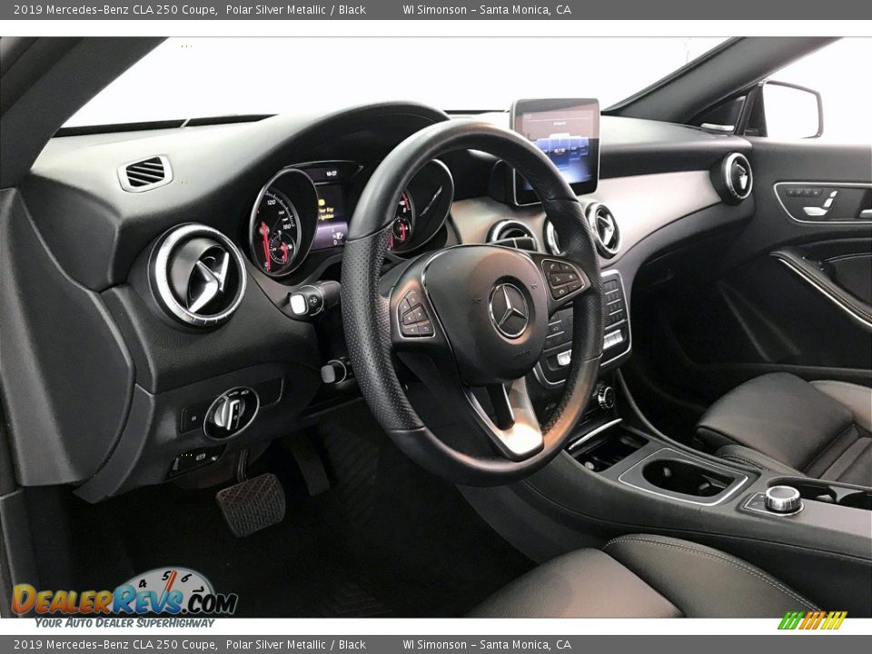 2019 Mercedes-Benz CLA 250 Coupe Polar Silver Metallic / Black Photo #22