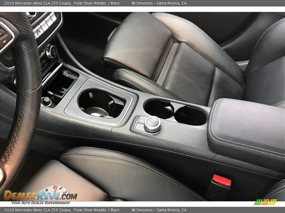 2019 Mercedes-Benz CLA 250 Coupe Polar Silver Metallic / Black Photo #23