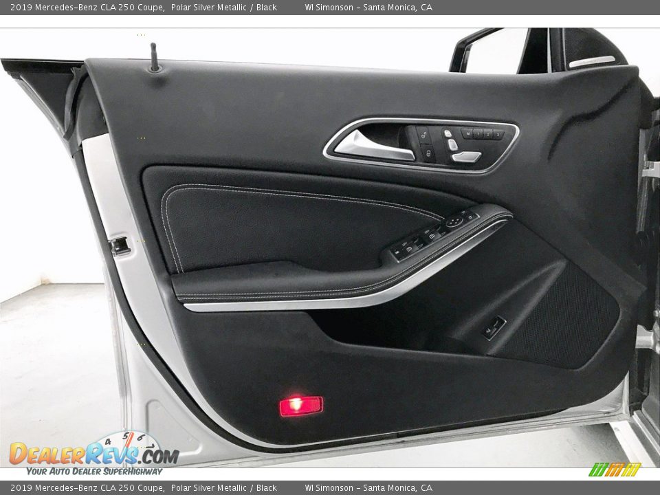 2019 Mercedes-Benz CLA 250 Coupe Polar Silver Metallic / Black Photo #25