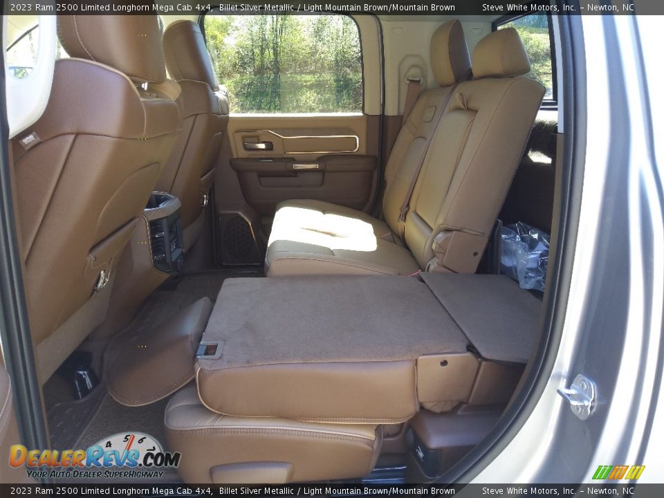 Rear Seat of 2023 Ram 2500 Limited Longhorn Mega Cab 4x4 Photo #15