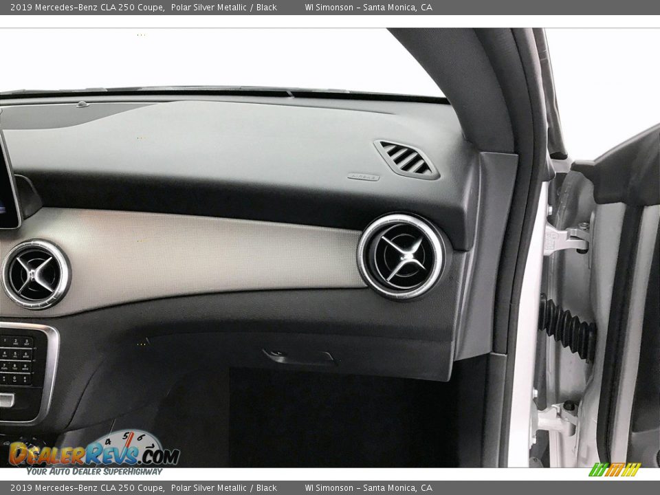 2019 Mercedes-Benz CLA 250 Coupe Polar Silver Metallic / Black Photo #28
