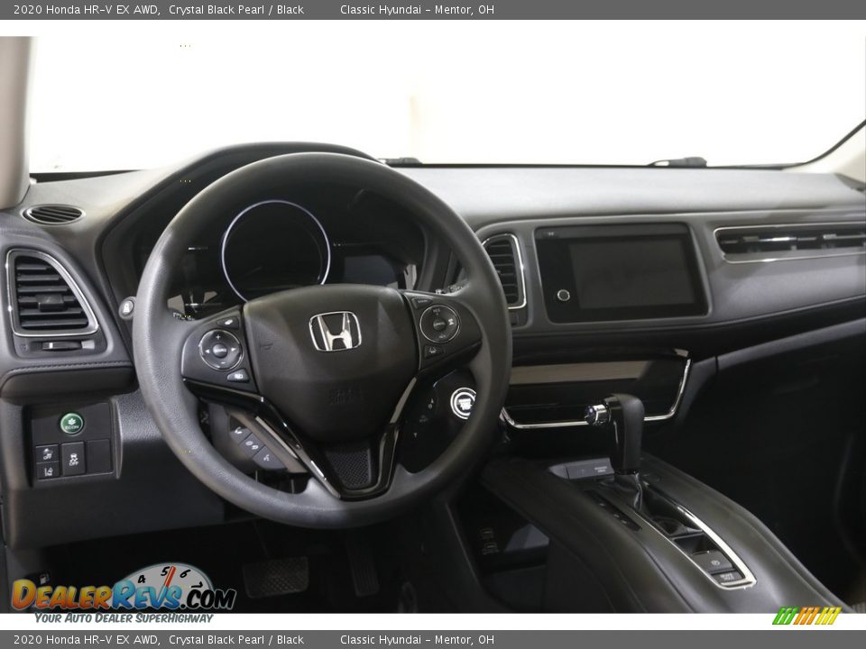 2020 Honda HR-V EX AWD Crystal Black Pearl / Black Photo #6