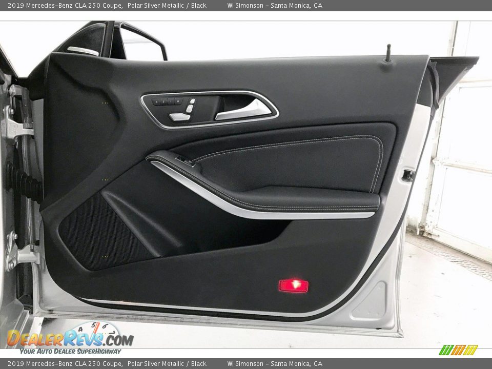 2019 Mercedes-Benz CLA 250 Coupe Polar Silver Metallic / Black Photo #30