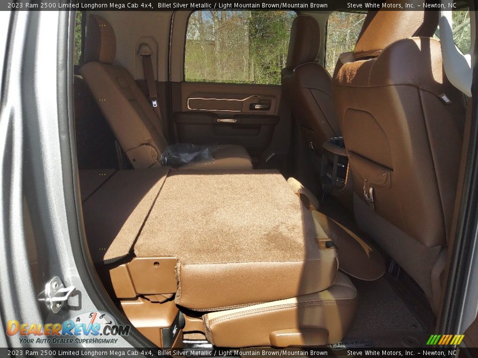 Rear Seat of 2023 Ram 2500 Limited Longhorn Mega Cab 4x4 Photo #19