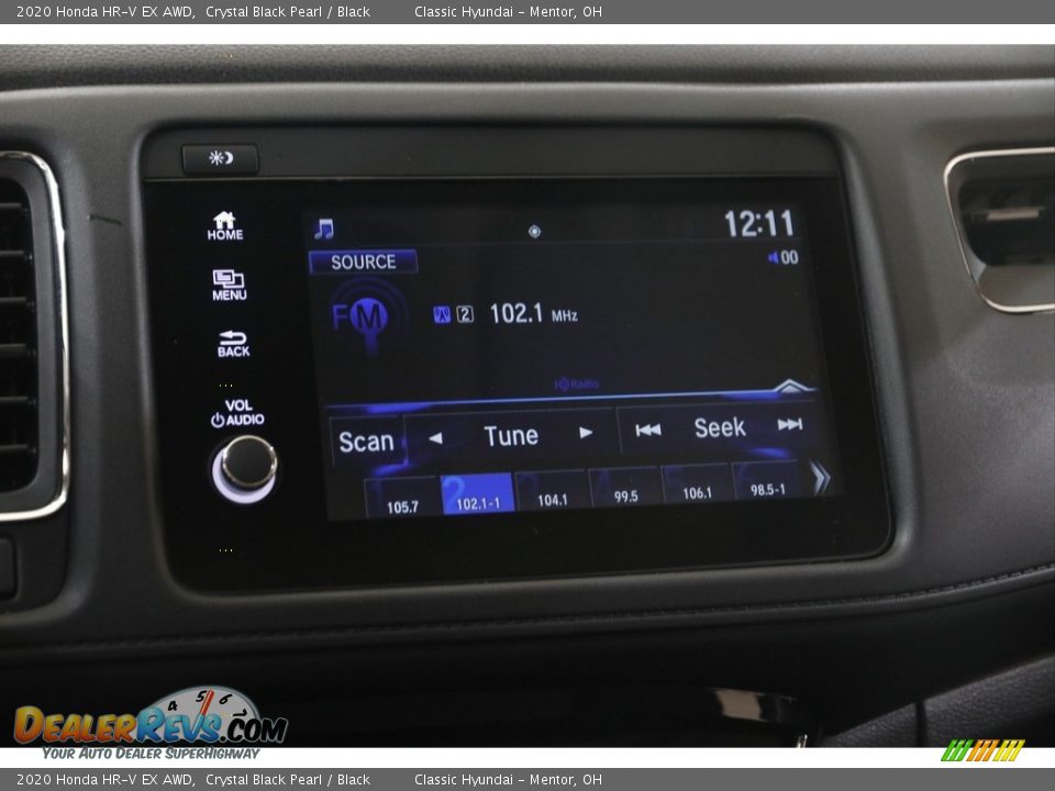 2020 Honda HR-V EX AWD Crystal Black Pearl / Black Photo #10