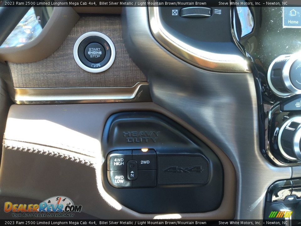 Controls of 2023 Ram 2500 Limited Longhorn Mega Cab 4x4 Photo #25