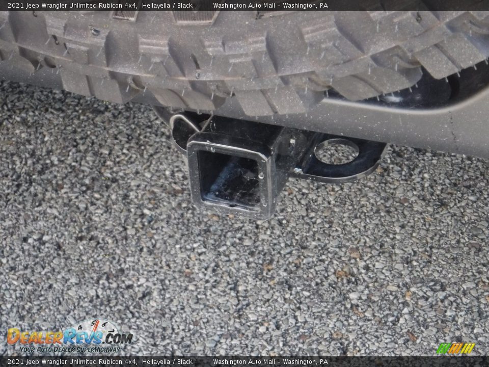 2021 Jeep Wrangler Unlimited Rubicon 4x4 Hellayella / Black Photo #17