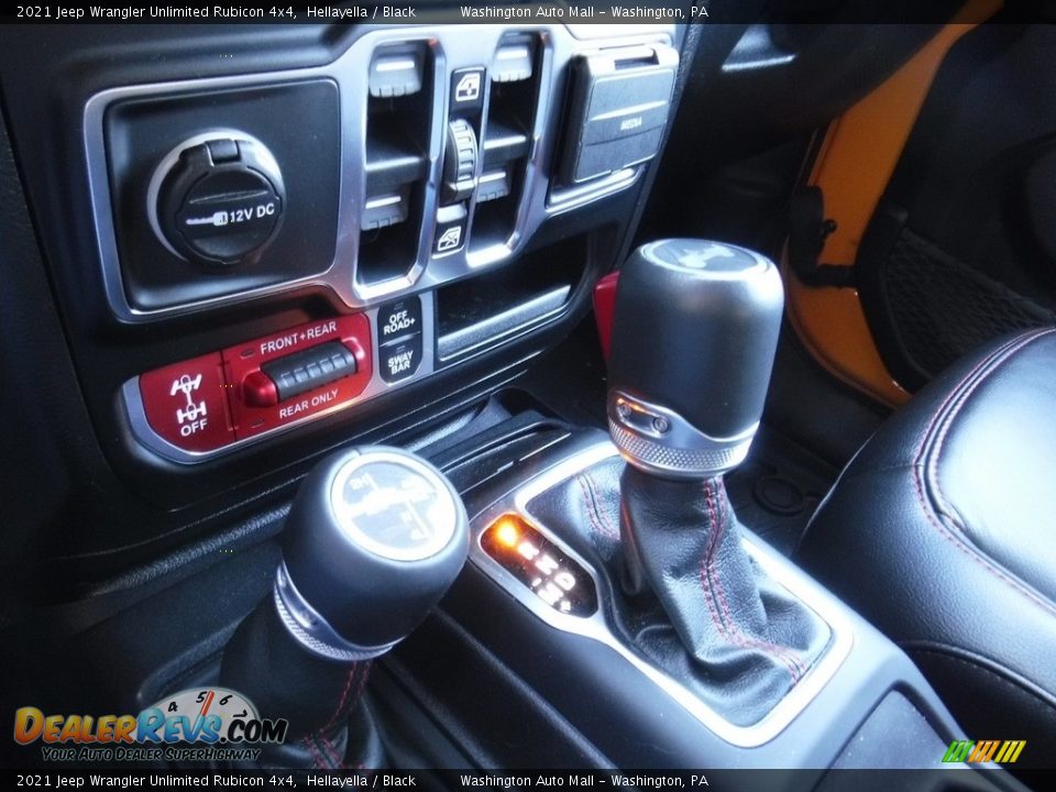 2021 Jeep Wrangler Unlimited Rubicon 4x4 Shifter Photo #23