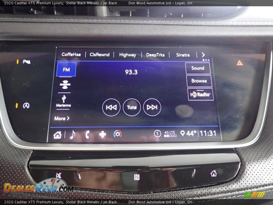 2020 Cadillac XT5 Premium Luxury Stellar Black Metallic / Jet Black Photo #2