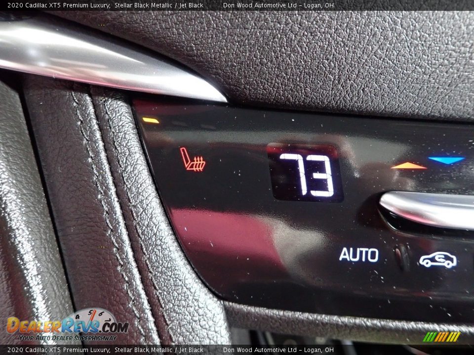 2020 Cadillac XT5 Premium Luxury Stellar Black Metallic / Jet Black Photo #4
