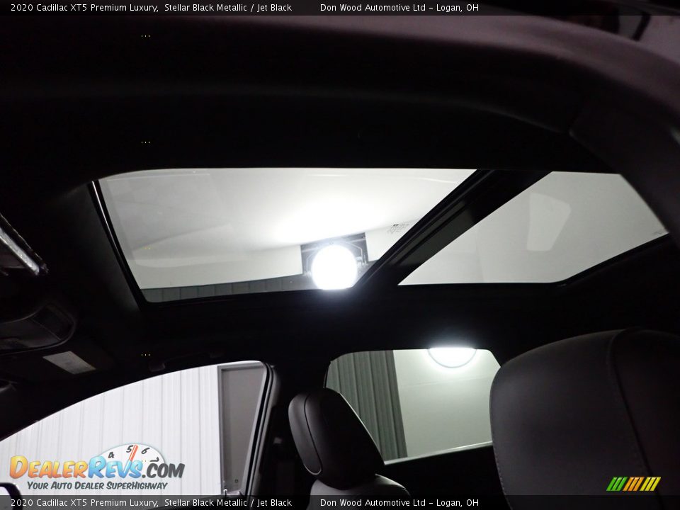 2020 Cadillac XT5 Premium Luxury Stellar Black Metallic / Jet Black Photo #5