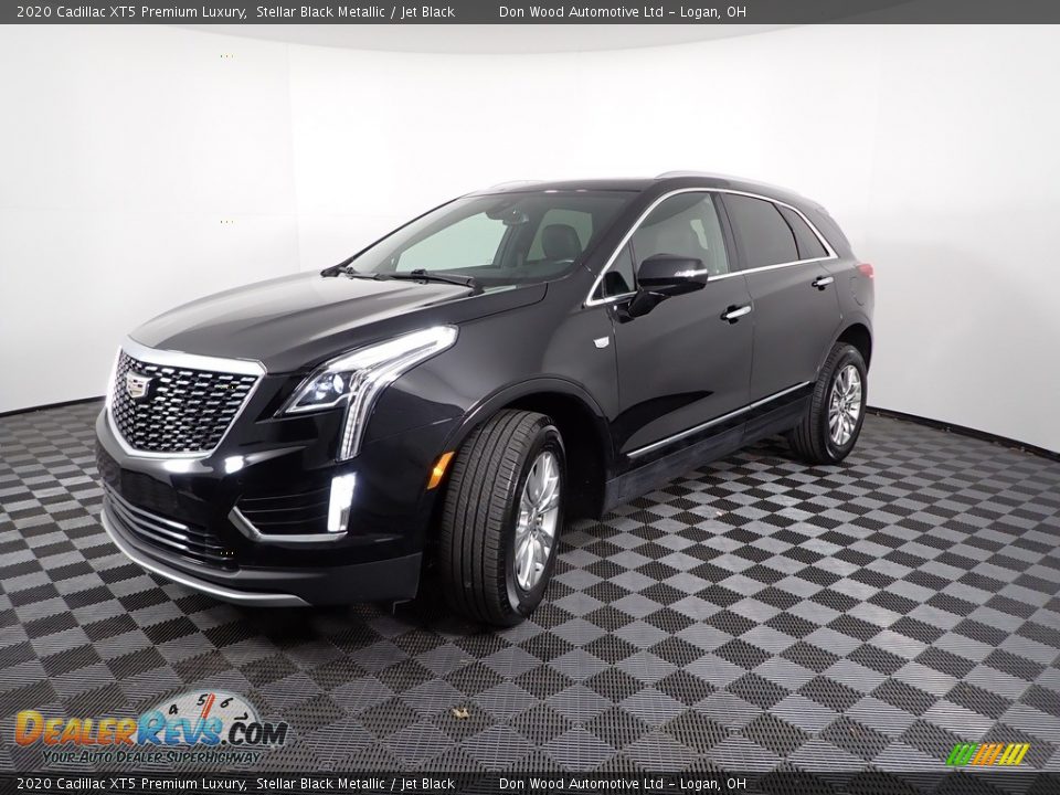 2020 Cadillac XT5 Premium Luxury Stellar Black Metallic / Jet Black Photo #7