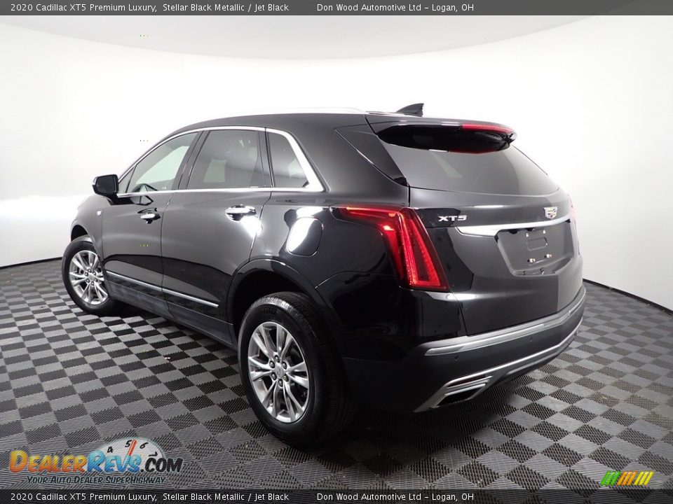2020 Cadillac XT5 Premium Luxury Stellar Black Metallic / Jet Black Photo #8