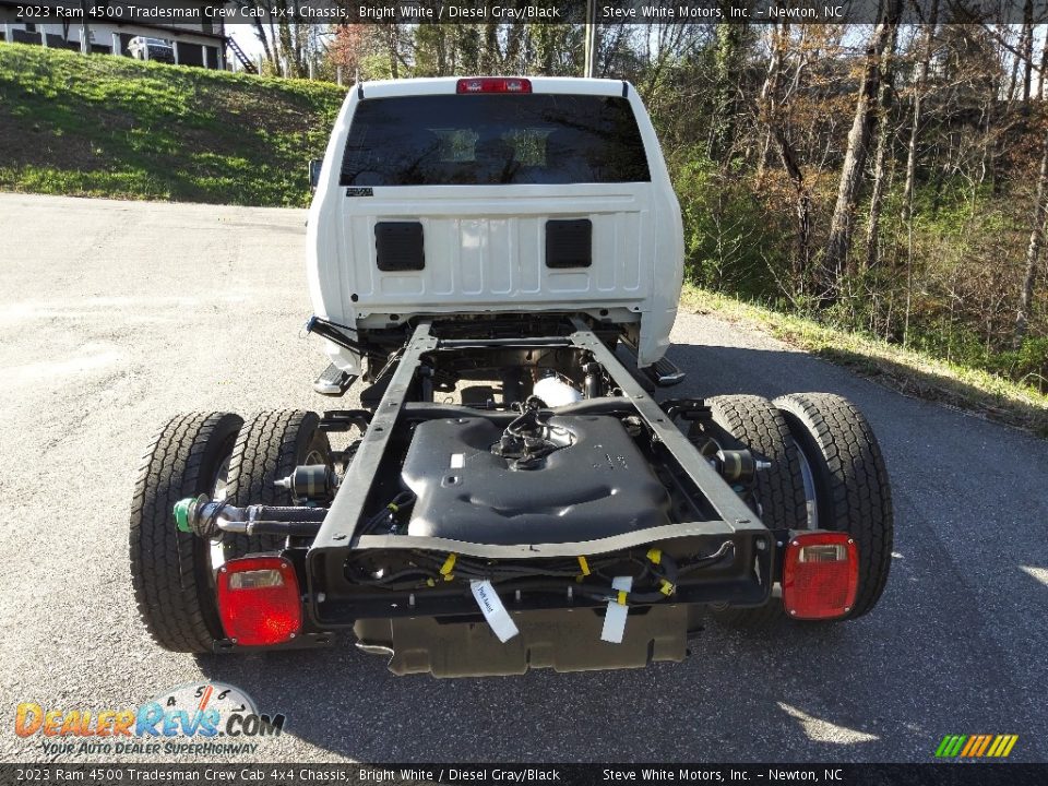 2023 Ram 4500 Tradesman Crew Cab 4x4 Chassis Bright White / Diesel Gray/Black Photo #7