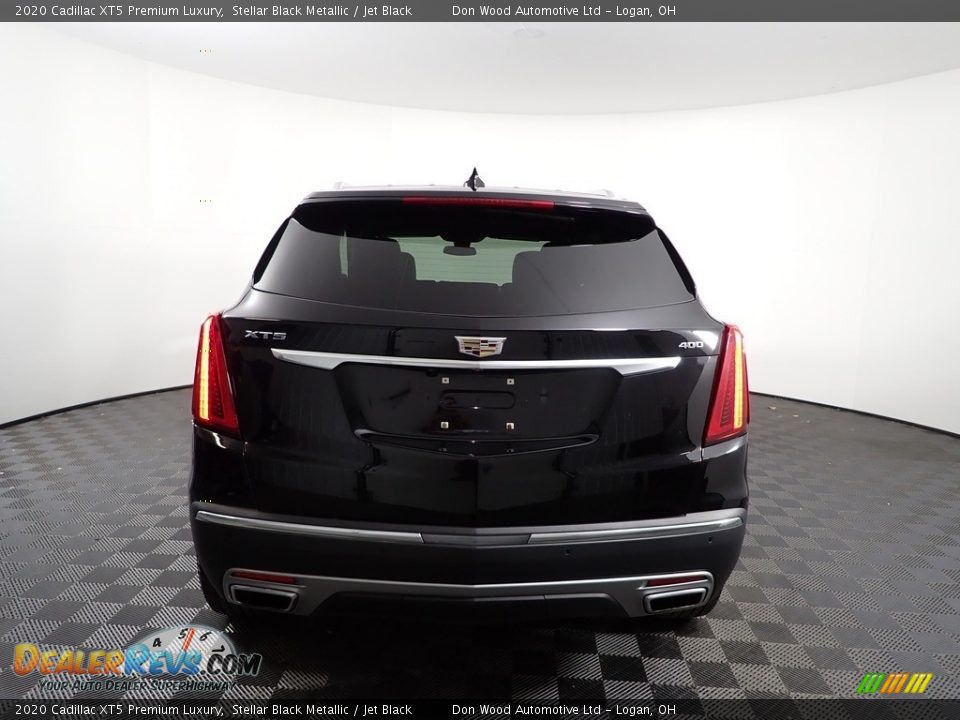 2020 Cadillac XT5 Premium Luxury Stellar Black Metallic / Jet Black Photo #9