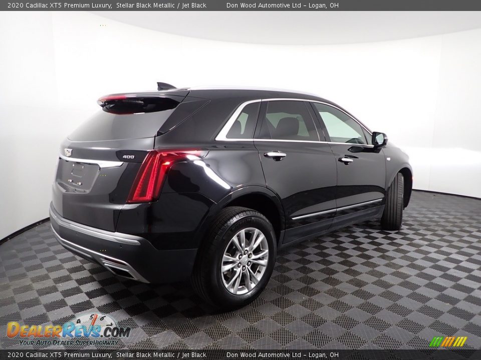 2020 Cadillac XT5 Premium Luxury Stellar Black Metallic / Jet Black Photo #12