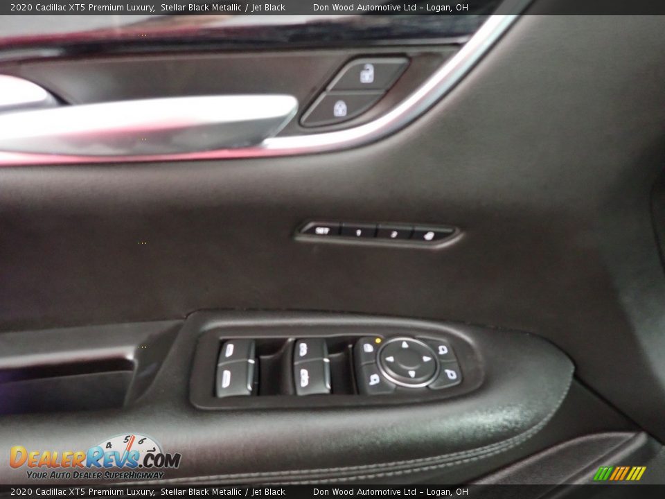 2020 Cadillac XT5 Premium Luxury Stellar Black Metallic / Jet Black Photo #14