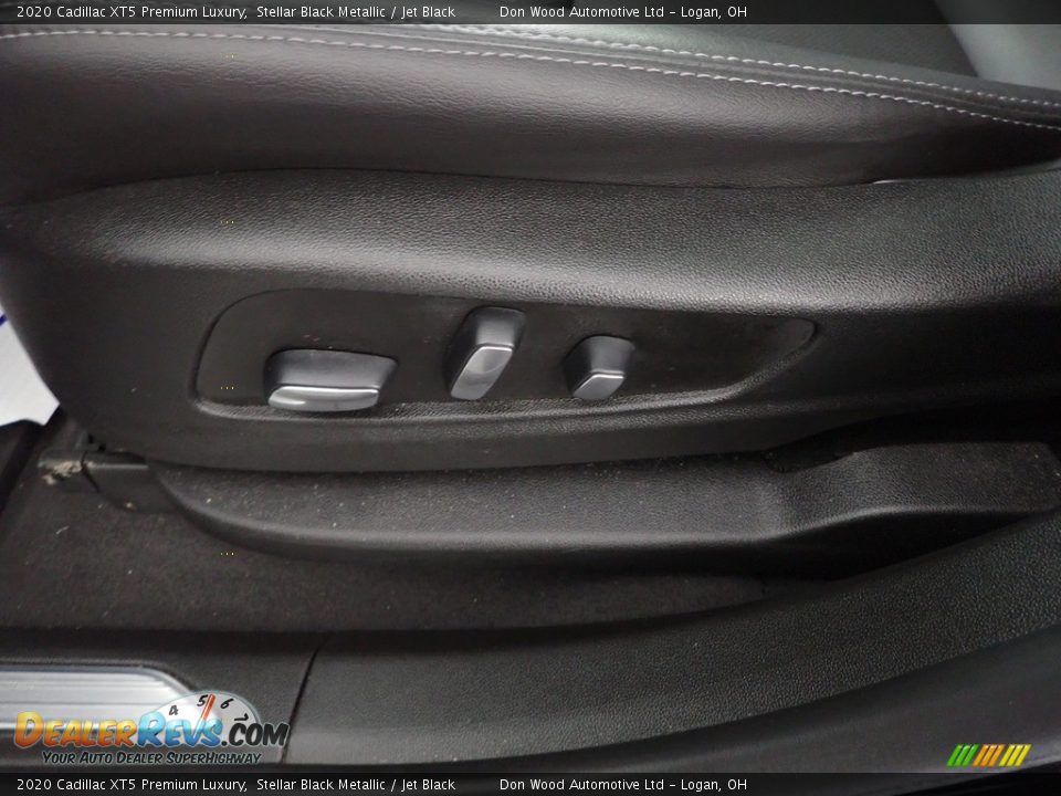 2020 Cadillac XT5 Premium Luxury Stellar Black Metallic / Jet Black Photo #15