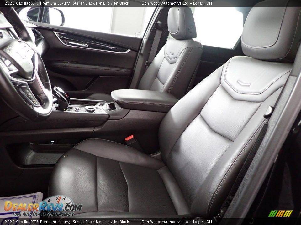 2020 Cadillac XT5 Premium Luxury Stellar Black Metallic / Jet Black Photo #16