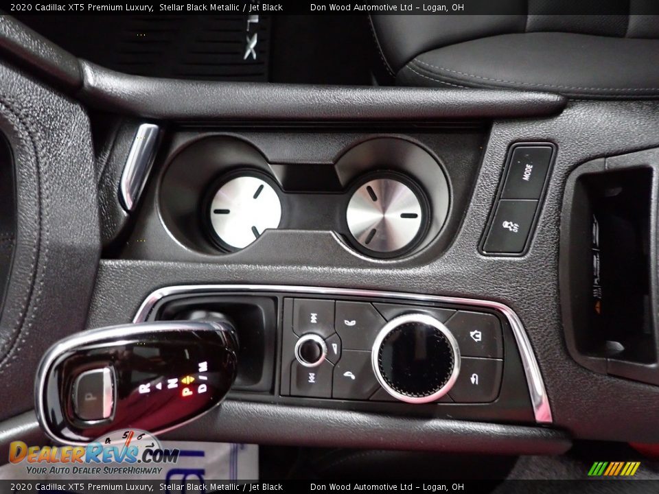 2020 Cadillac XT5 Premium Luxury Stellar Black Metallic / Jet Black Photo #22
