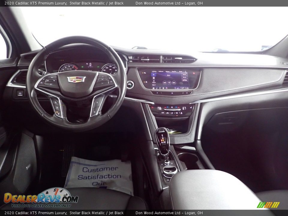 2020 Cadillac XT5 Premium Luxury Stellar Black Metallic / Jet Black Photo #27