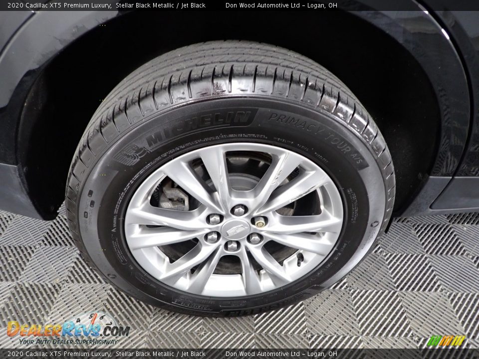 2020 Cadillac XT5 Premium Luxury Stellar Black Metallic / Jet Black Photo #32