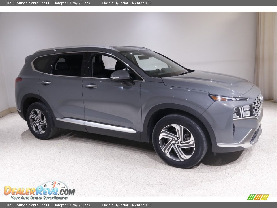 2022 Hyundai Santa Fe SEL Hampton Gray / Black Photo #1