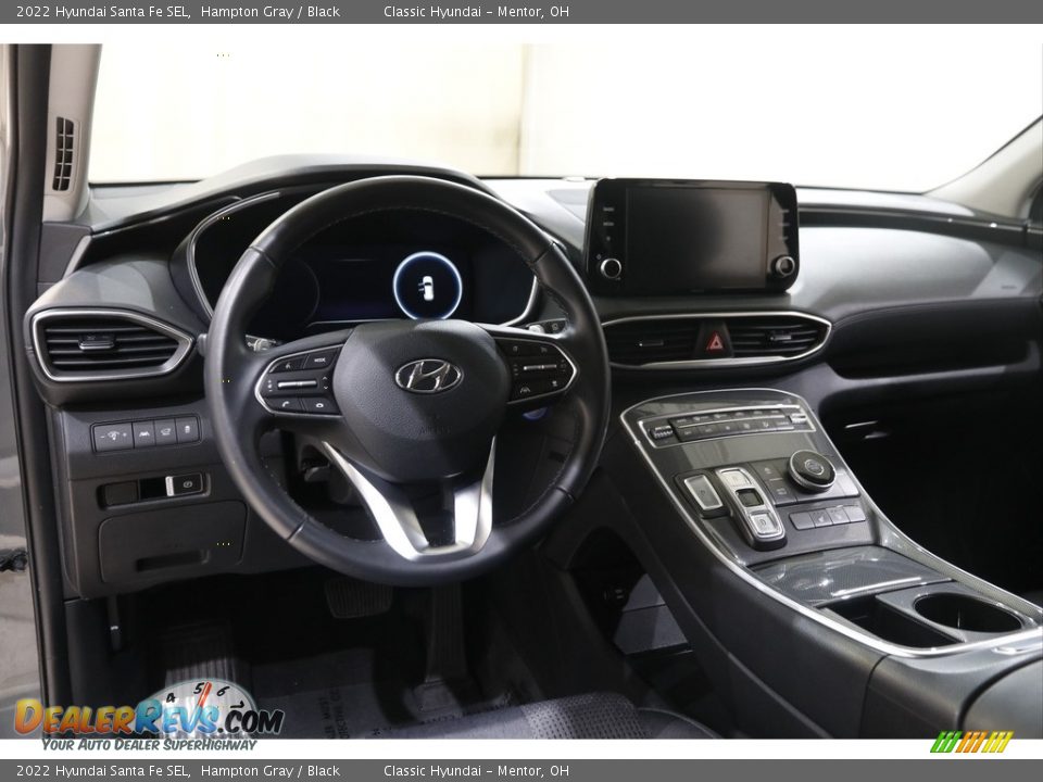 2022 Hyundai Santa Fe SEL Hampton Gray / Black Photo #6