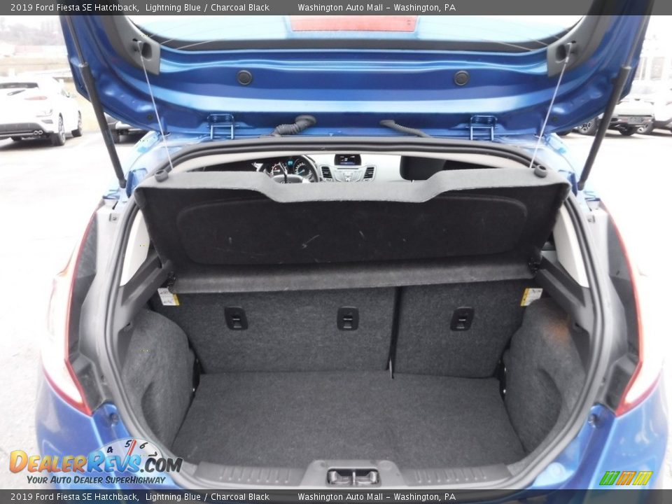 2019 Ford Fiesta SE Hatchback Lightning Blue / Charcoal Black Photo #21